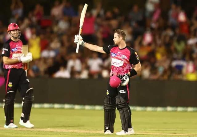 Steve Smith hits maiden BBL century