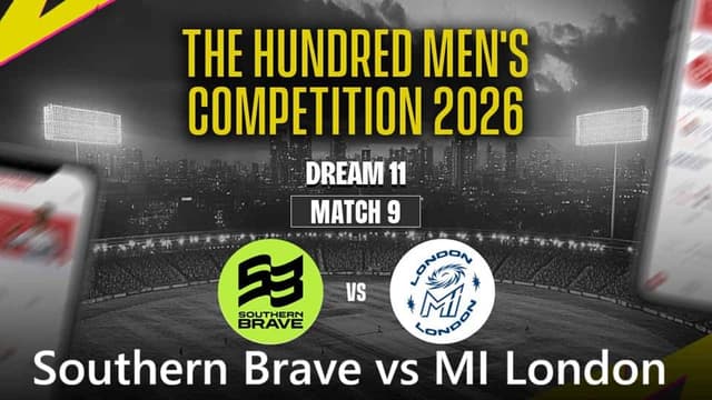 Southern Brave vs MI London The Hundred 2026 Match 9, Dream 11 Prediction, Fantasy Cricket