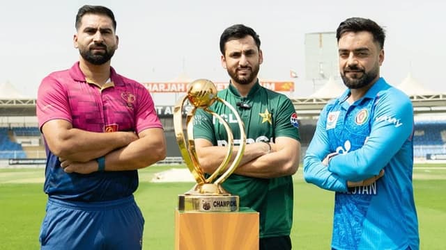 Trophy Revealed for the Pakistan-Afghanistan-UAE T20I Tri-Series in Sharjah