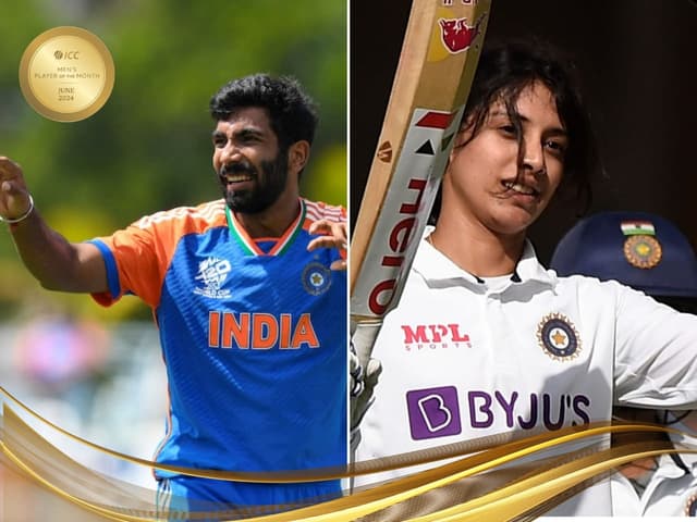 Jasprit Bumrah and Smriti Mandhana Win ICC Player of the Month Awards for June