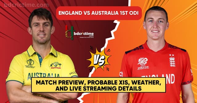 England vs Australia 1st ODI: Match Preview, Probable XIs, Weather, and Live Streaming Details
