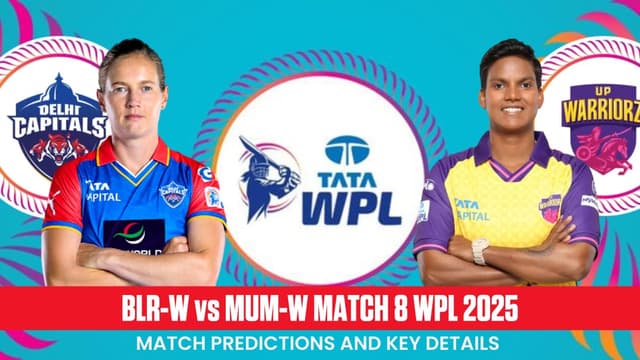 WPL 2025 Match 8 Prediction: Delhi Capitals Women vs Up Warriorz Women – Who Will Win Today's UP-W vs DEL-W Match ?